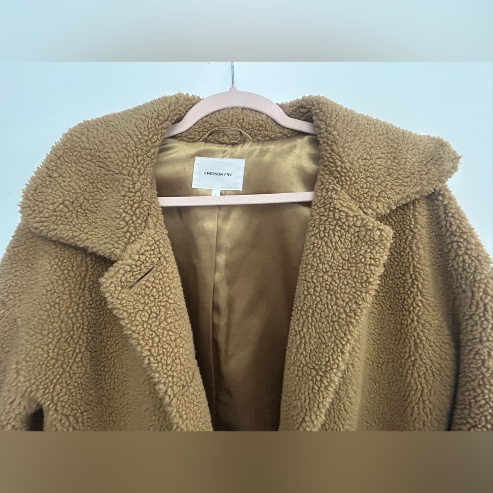Italian fabric - Emerson Fry, coat/thick sweater. Oversized SML, faux fur style - Picture 8 of 16